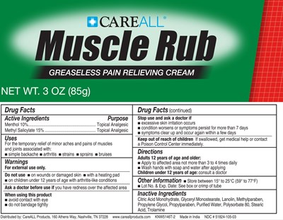 Muscle Rub (Muscle Rub Tube)